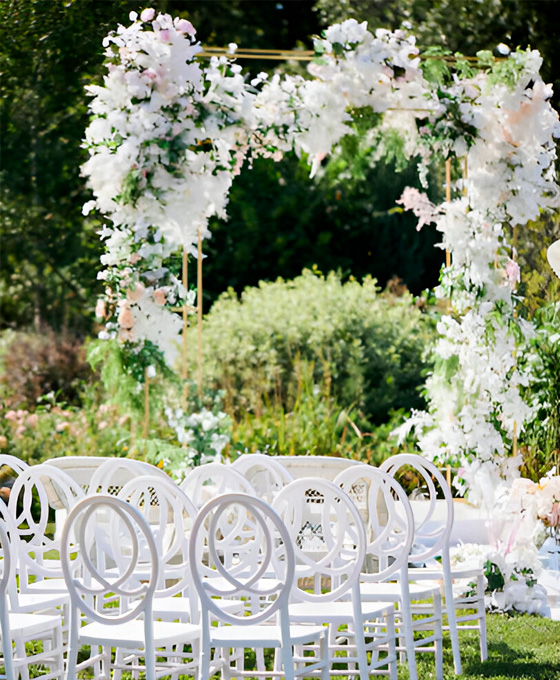 Arco de flores para Bodas en Gijón