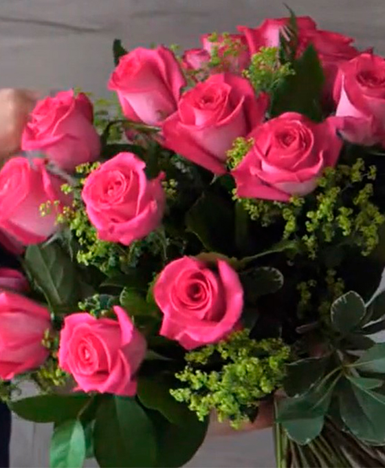Envío a Domicilio de Rosas Rosadas